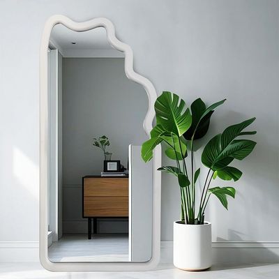 SS25 Mio Corner Spiral Abstract Mirror 90X190Cm